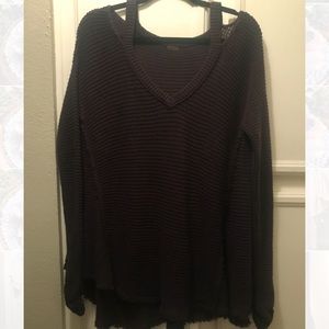 Free People off shoulder sweater *brand new*